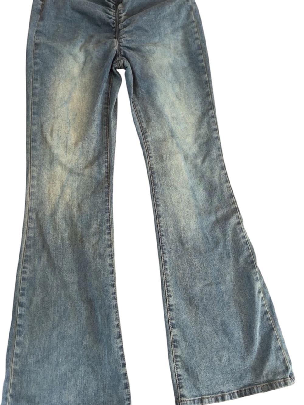Women's AKIRA Light Wash Flare Jeans Denim